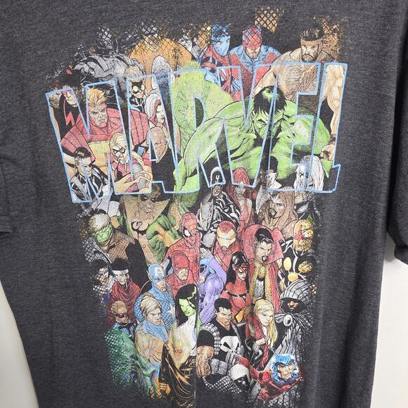 Marvel Comics All Character Graphic Short Sleeve, Mens, XL - Picture 2 of 6